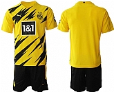 2020-21 Dortmund Home Soccer Jersey,baseball caps,new era cap wholesale,wholesale hats